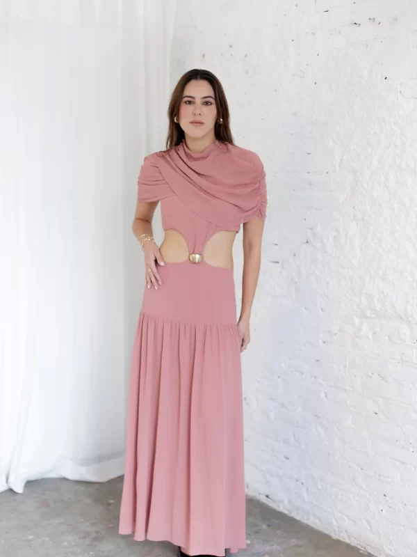 The Rosé Muse Dress-S