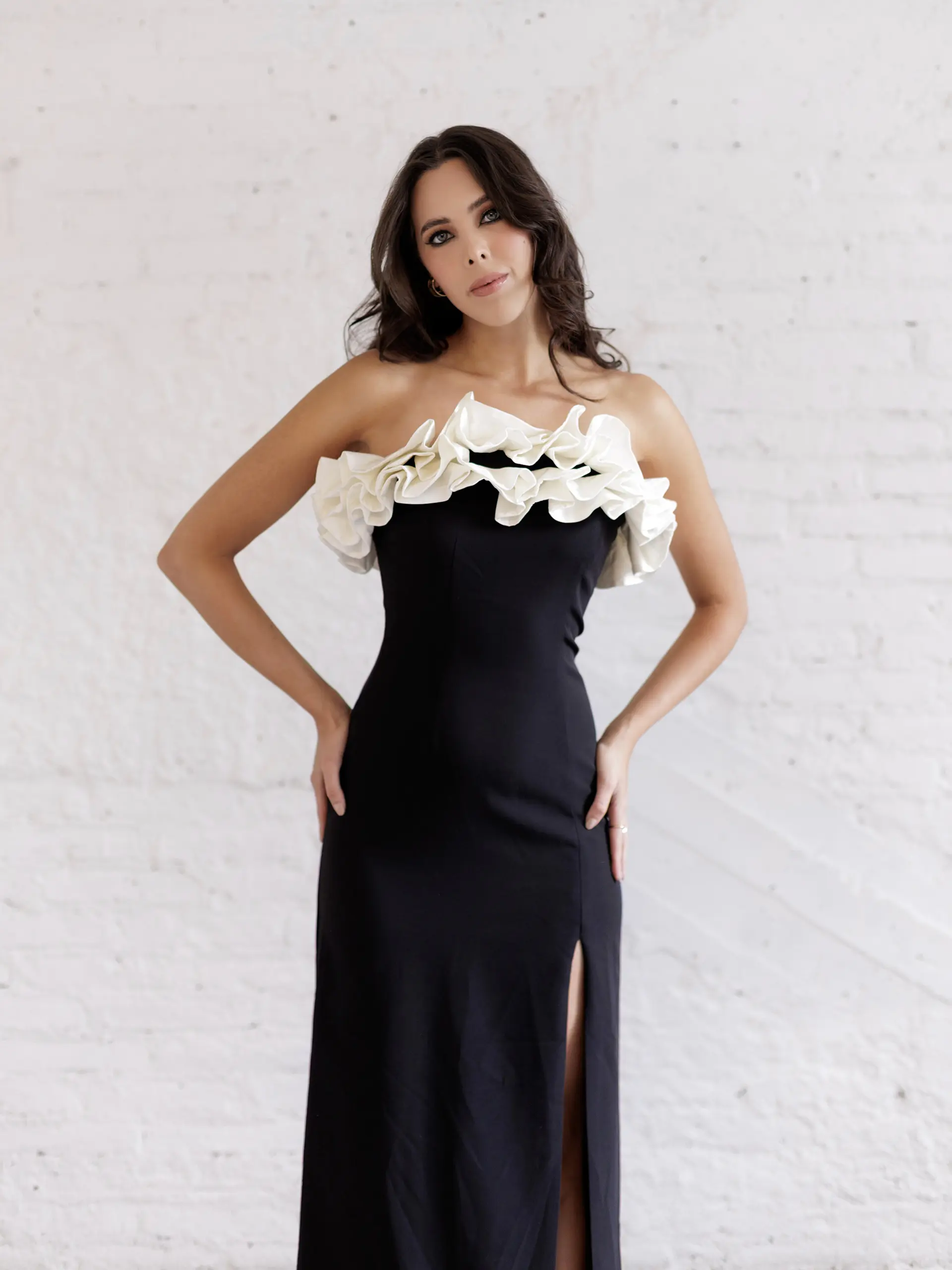 The Noir Veil Dress-S
